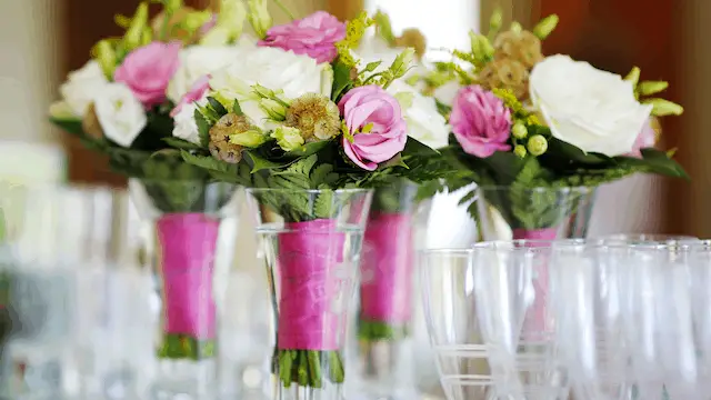 wedding flowers cost - bridesmaids bouquets