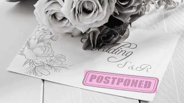 Postpone or Cancel Your Wedding