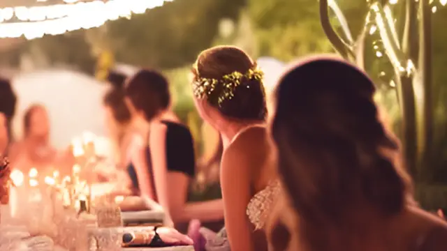 How to Plan Backyard Night Wedding