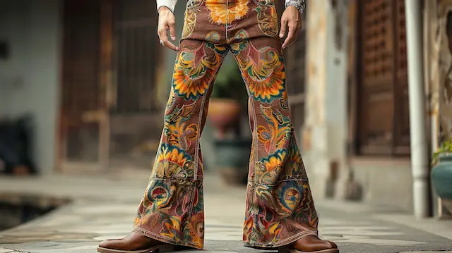 Bell-Bottom Pants for Groomsmen