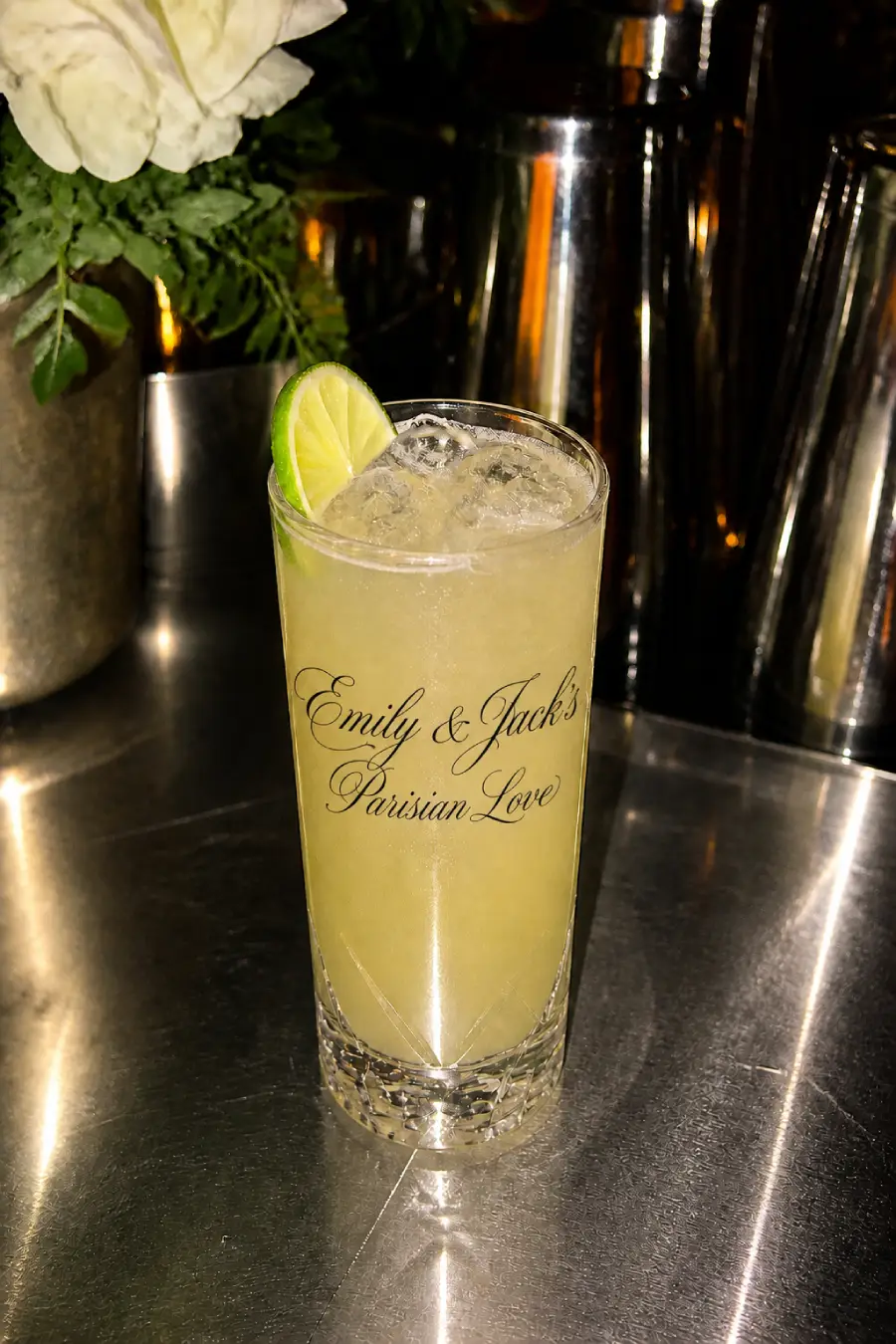 A Signature Wedding Cocktail Guests Will Remember