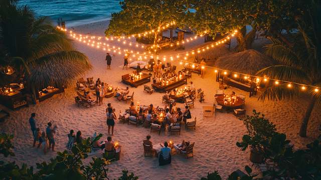 Beach Wedding Ideas Breezy Beach Reception