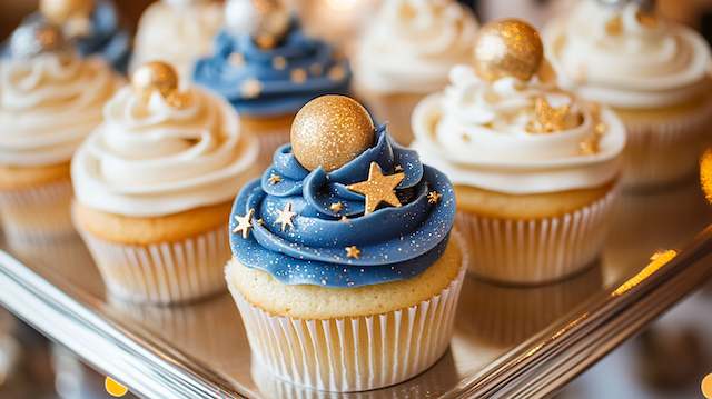 Celestial cupcakes