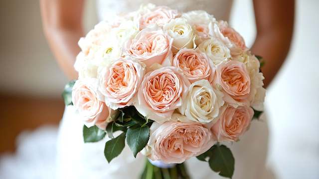 Garden Rose Bridal Bouquet