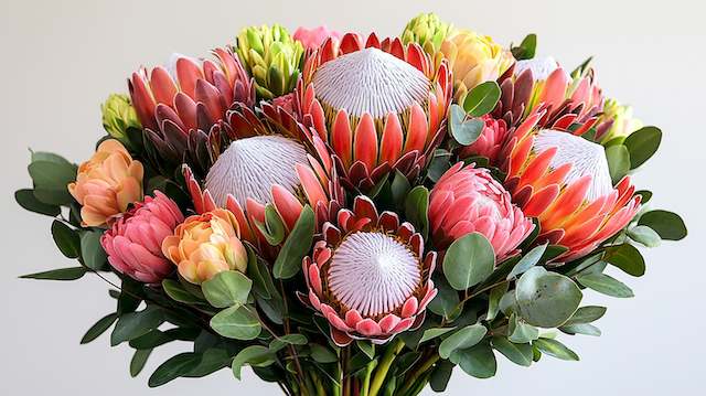 Protea Statement Bridal Bouquet