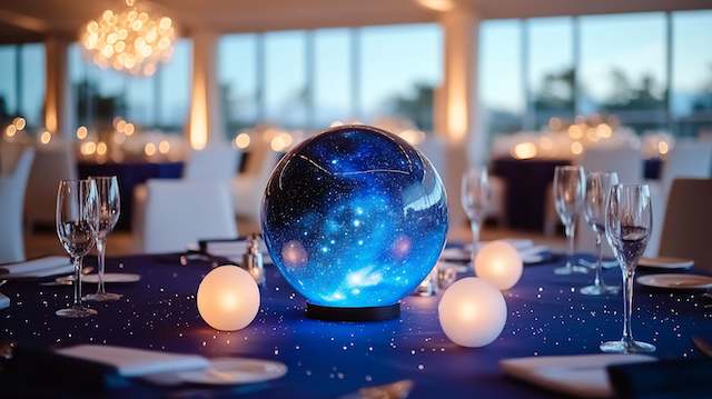 celestial-themed wedding centerpieces