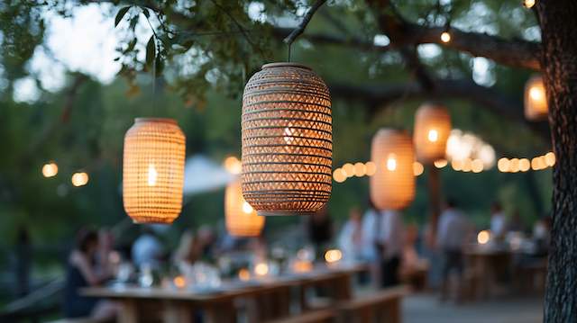 Bamboo Lanterns