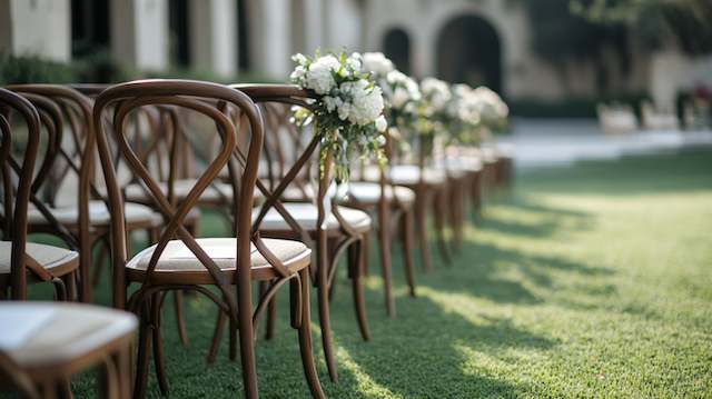 Curved Wooden Chairs