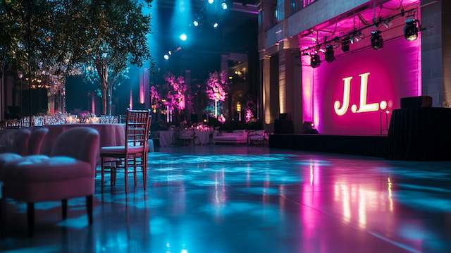 Custom Monogram Lighting