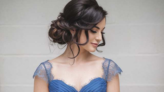 Elegant Bridesmaid Hair Updo