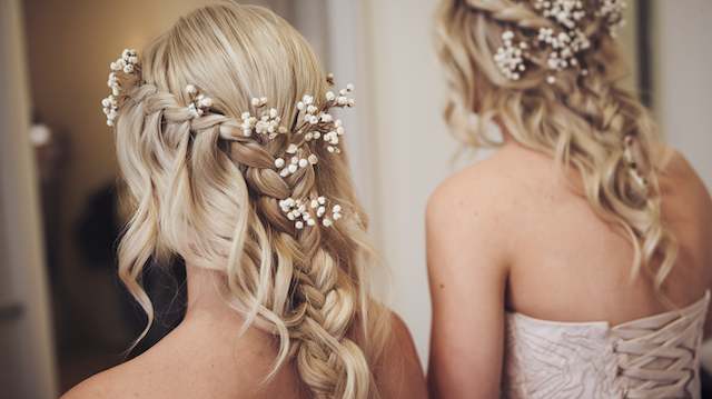 Floral-Accented Braids