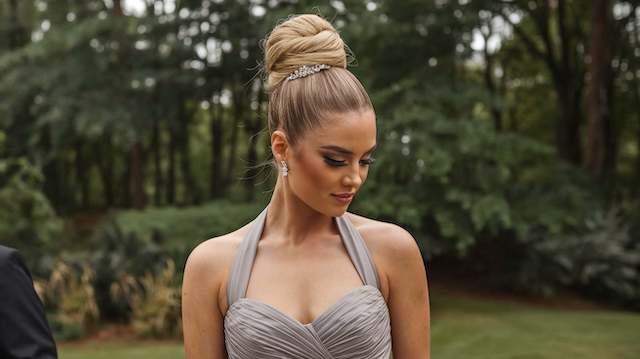 Glamorous Top Knot