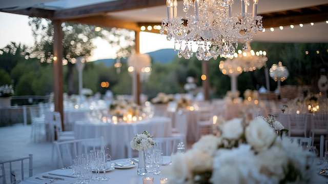 Hanging Crystal Chandelier