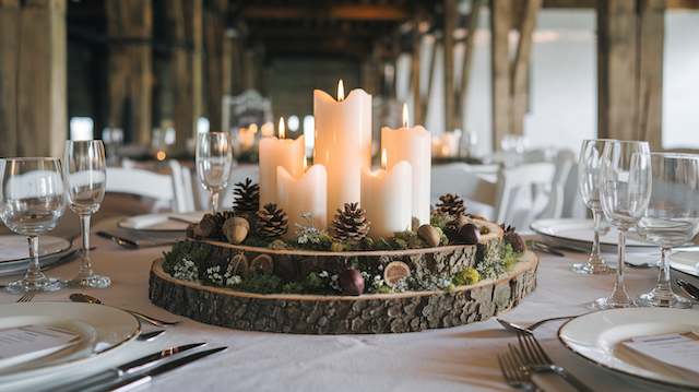 Log Slices and Candles