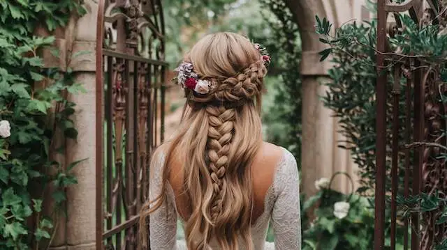 Romantic Curls Bridesmaid Hair Down