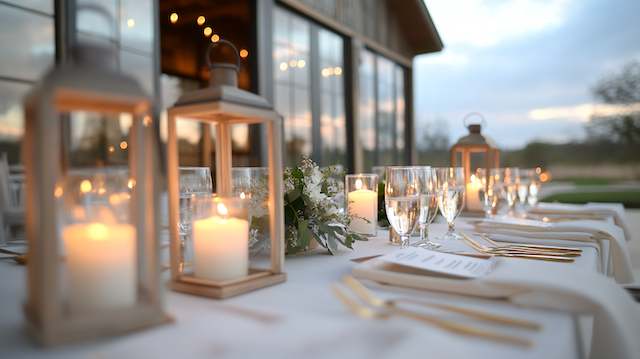 Rustic Candle Lanterns