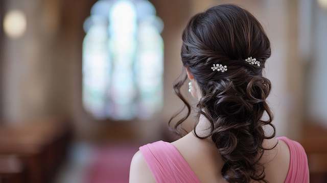 Soft Curls with Hair Clips