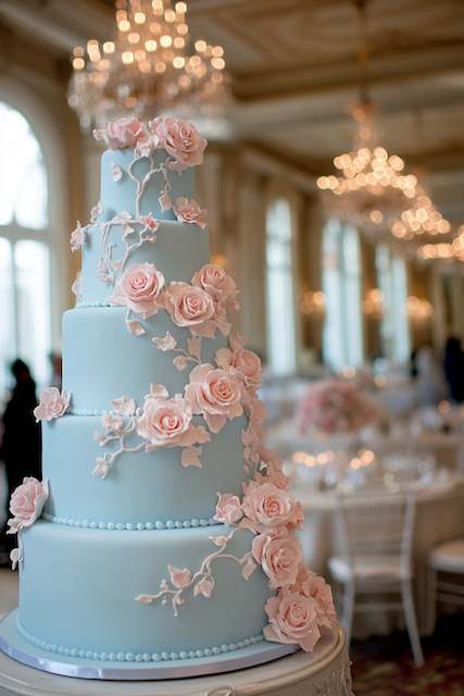 Statement Wedding Cake Display