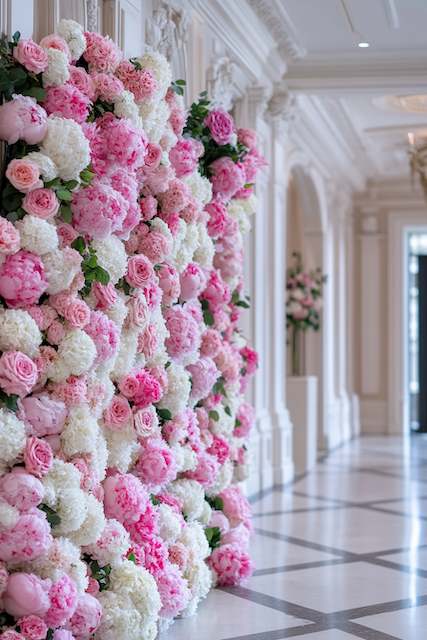 Statement Floral Wall