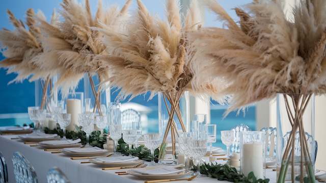 Tall Pampas Grass Arrangements