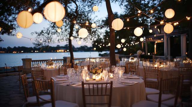 Wedding Lights Outdoor