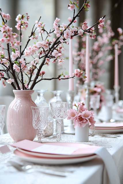 Retro-Inspired Cherry Tablescape