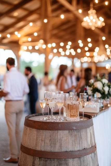 Wooden Crates And Barrels