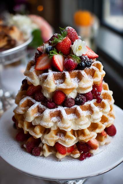 waffle cake waffle cake