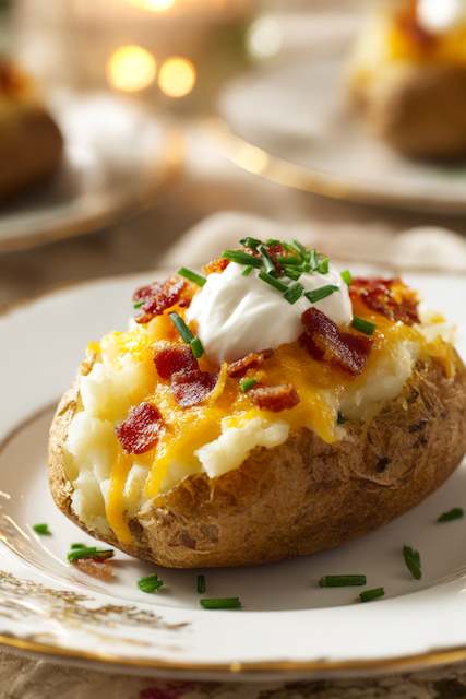 Baked Potato Bar Baked Potato Bar