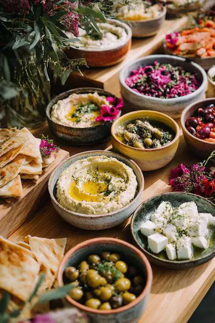 Mediterranean Mezze Spread Mediterranean Mezze Spread