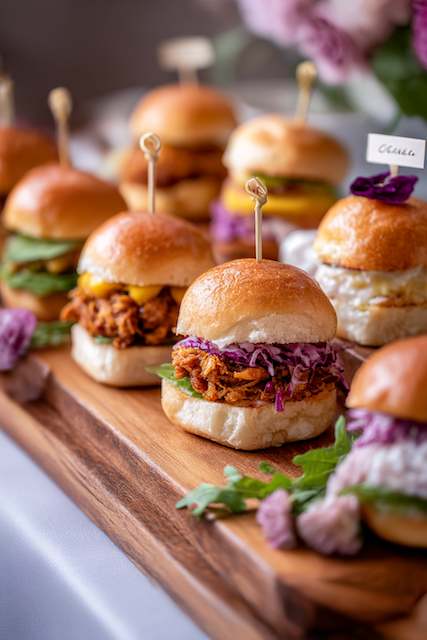 Slider Bar with Assorted Mini Sandwiches Slider Bar with Assorted Mini Sandwiches