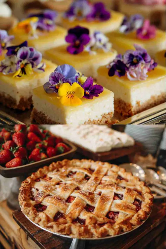 Strawberry pie & Lemon bars Strawberry pie & Lemon bars