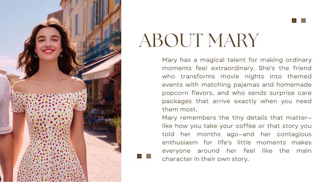 about the bride page about the bride page