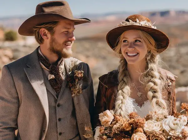cowboy wedding