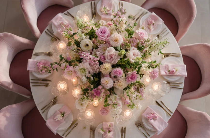 Wedding Centerpiece Ideas for Round Tables (3-2-1 Formula)