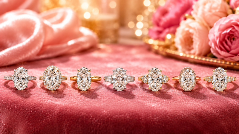 Oval Engagement Ring Obsession: Why This Cut Is Everyone’s Main Character Right Now